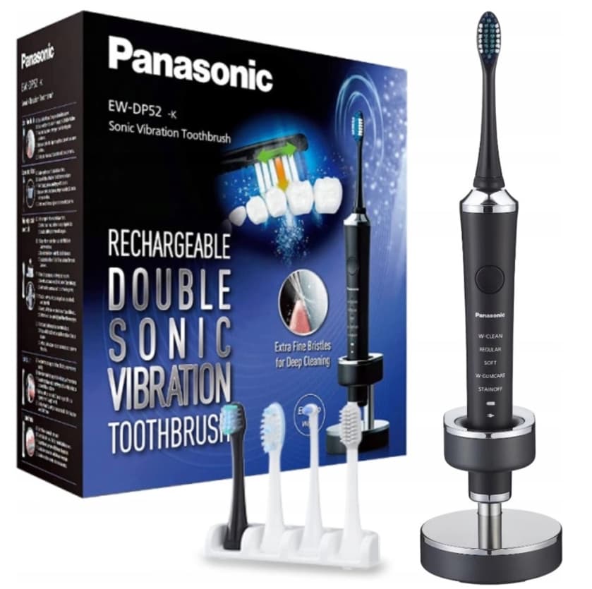 El. kartáček Panasonic, sonický, 2vibrace