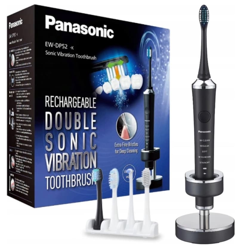 El. kartáček Panasonic, sonický, 2vibrace