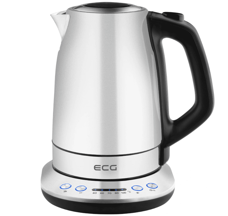 Rychlovarná konvice ECG 1,7 l., teploty