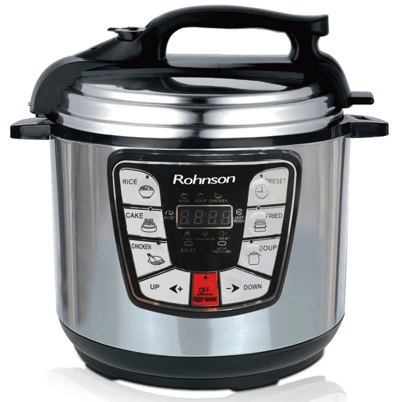 El. tlakový hrnec Rohnson 6l.