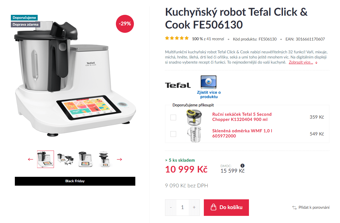 Multifunkční varný robot Tefal
