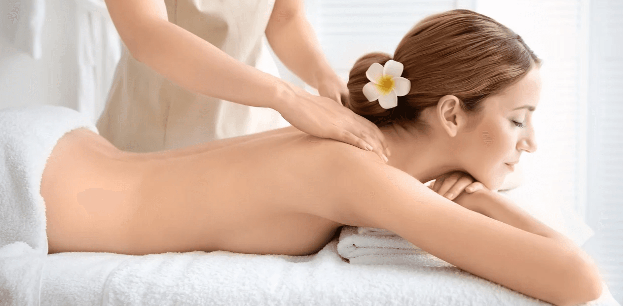 Aroma masáž zad a šíje (45 minut) 