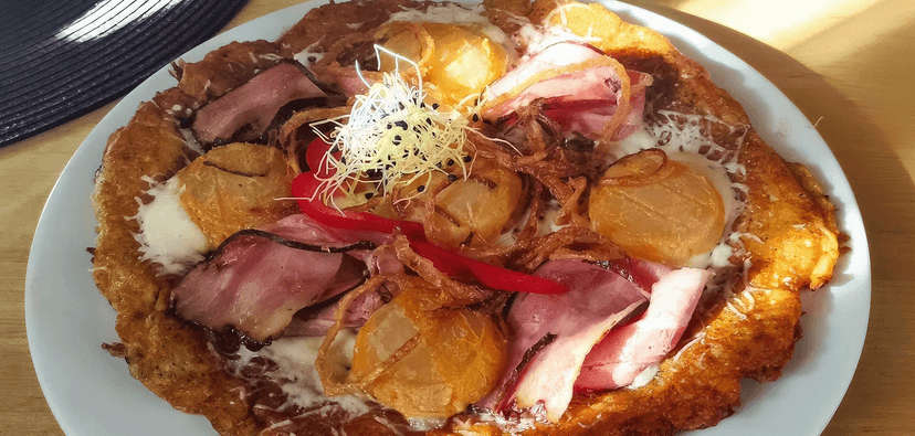 2× XXL bramborák dle výběru (průměr 23 cm)