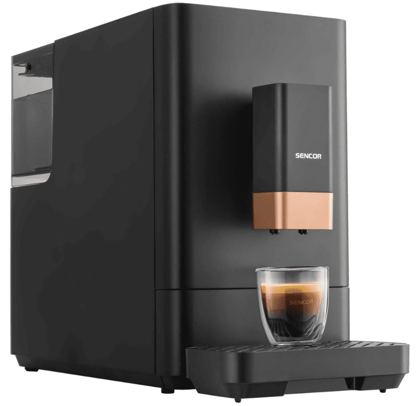 Automatický kávovar Sencor, mlýnek, 20bar