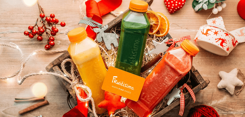 Dárková karta Fruitisimo v hodnotě 250 až 5000 Kč 