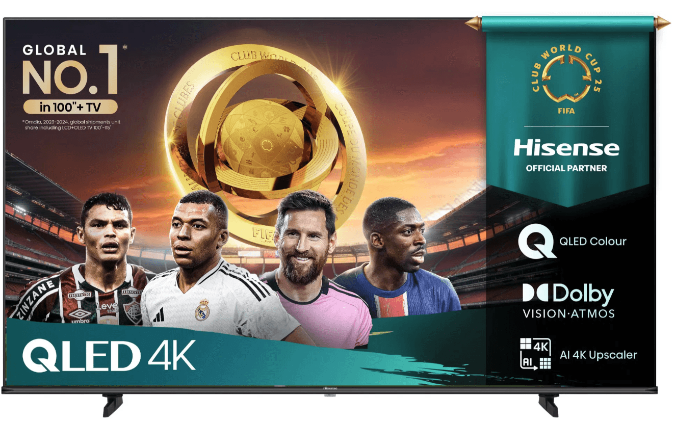 4K QLED Atmos, 215 cm, Hisense