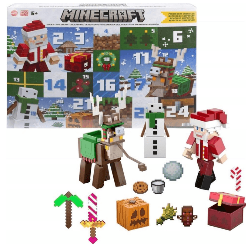 Adventní kalendář Minecraft 2024