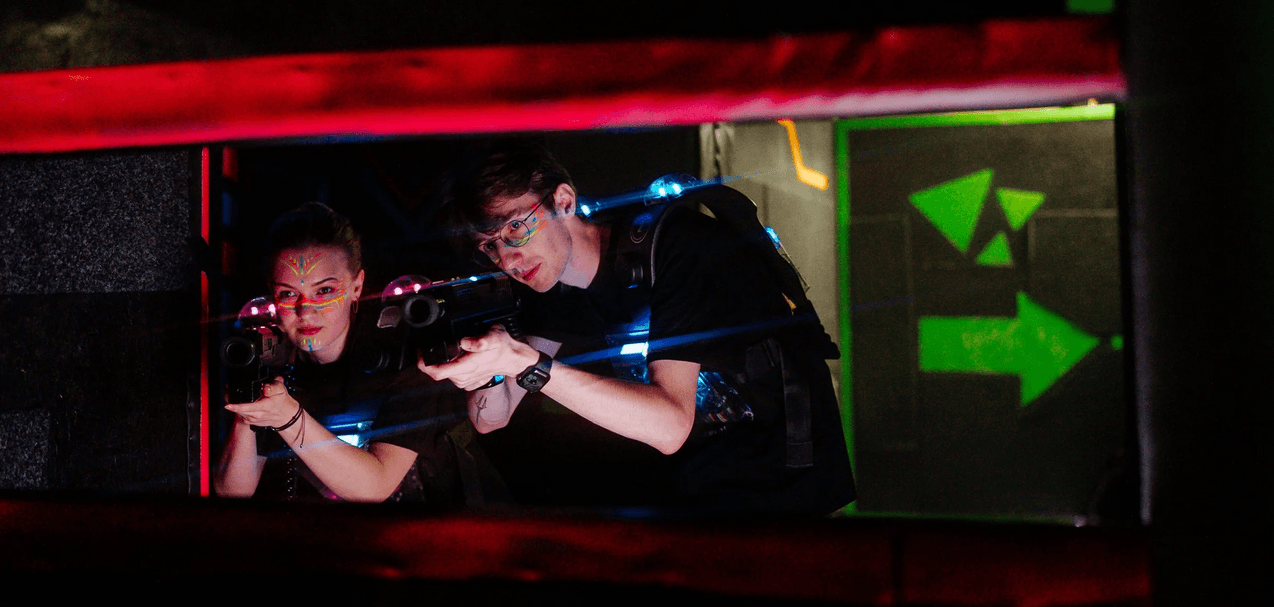 Lasergame pro jednoho nebo celou partu