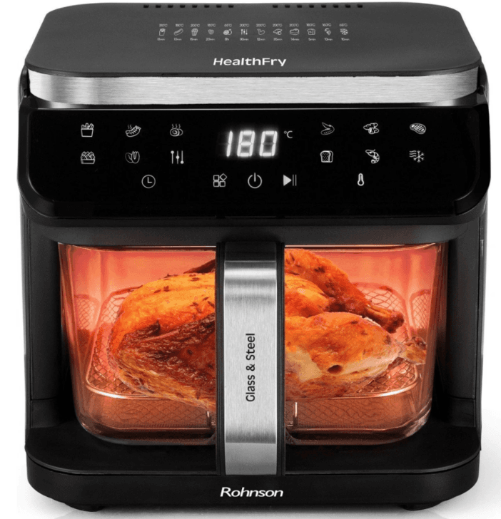 Horkovzdušná fritéza Rohnson 12 prg, 5,5 l.