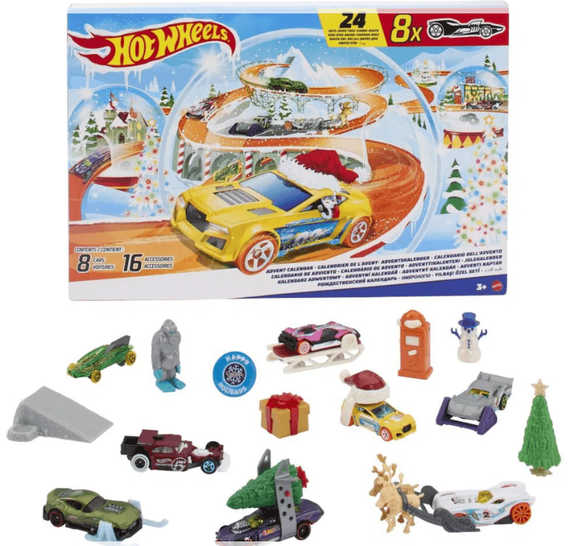 Mattel Hot Wheels Adventní kalendář