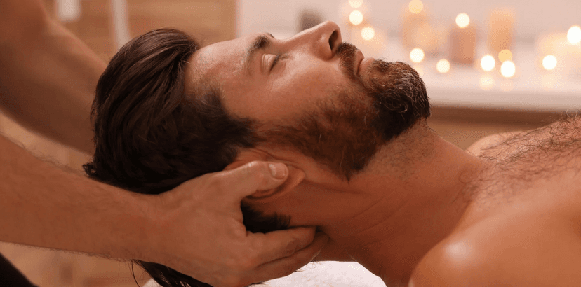 60min. balíček pro muže: thajská masáž vč. teplého polštáře 