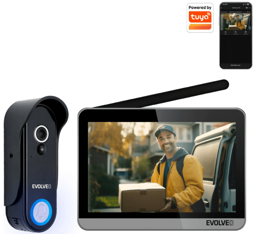 Sada domácího bezdrátového videotelefonu s WiFi Evolveo 