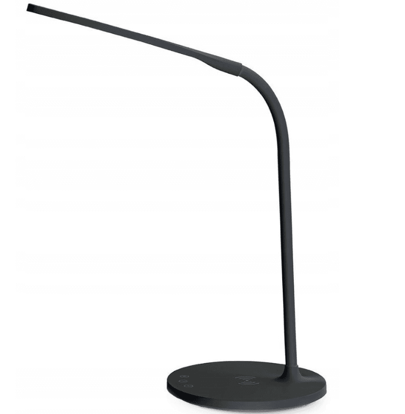 Chytrá lampa Nedis, nabíječka Qi, 3 režimy