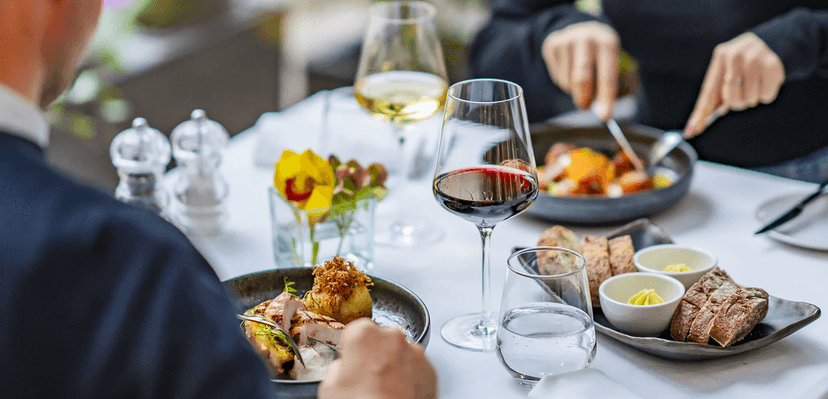 Tříchodové obědové menu od michelinského šéfkuchaře Sabatelliho pro dva