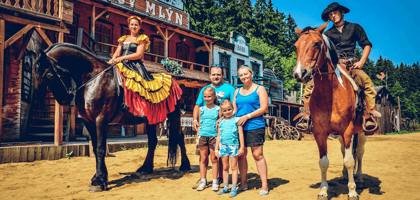 Celodenní vstupné do zábavního parku Šikland