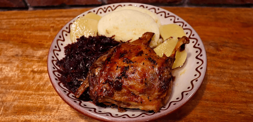 Valašské 6chodové menu s přípitkem pro 2 osoby 