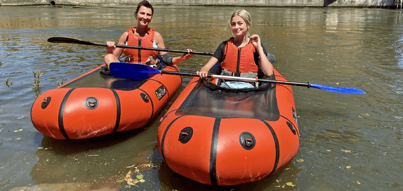 Plavba na packraftu skrz CHKO Litovelské Pomoraví: 3 hod. a 8 km pod dohledem instruktora