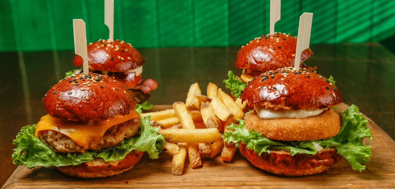 2× miniburger pro jednoho 