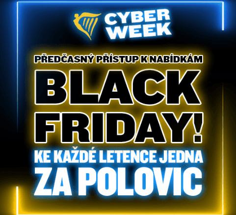 Ryanair - sleva 50% na druhou letenku