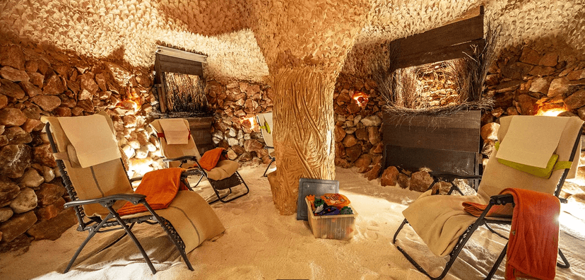 45minutový vstup do solné jeskyně v Alžbětiných Lázních i permanentka 