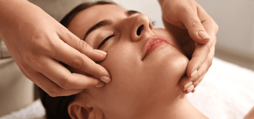 Kosmetická masáž obličeje