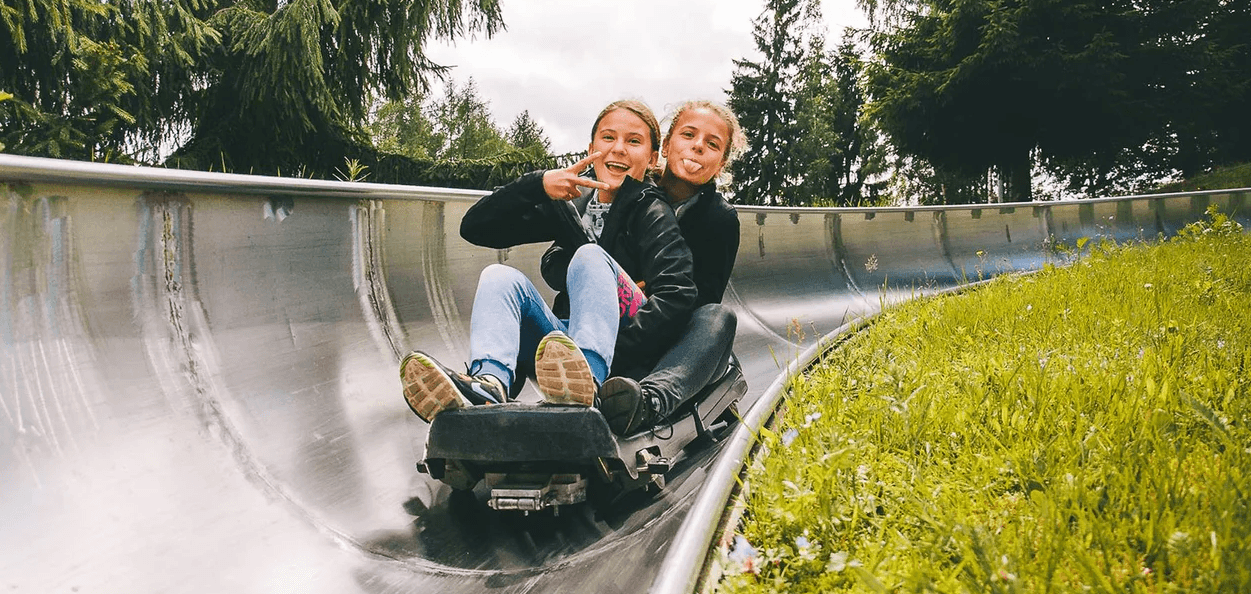 5 sjezdů bobové dráhy v Janově nad Nisou 