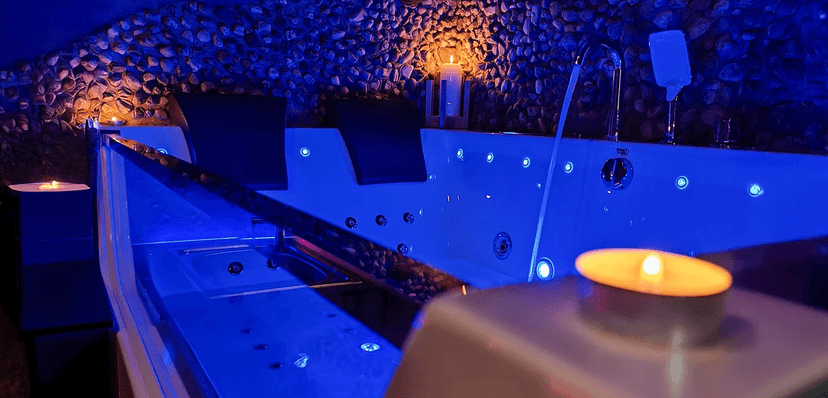 Privátní wellness pro 2 osoby: sauna, vířivka i infralavice