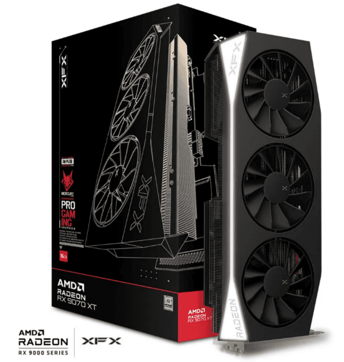 Grafická karta XFX Mercury AMD Radeon RX 9070 16GB