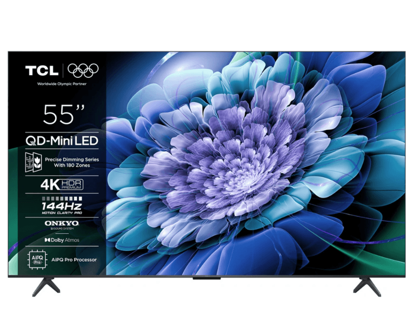 QLED Google TV, Atmos, 40W, 140 cm, TCL
