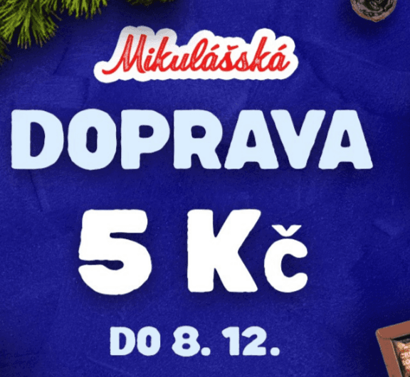 Doprava z MIXIT za 5 korun