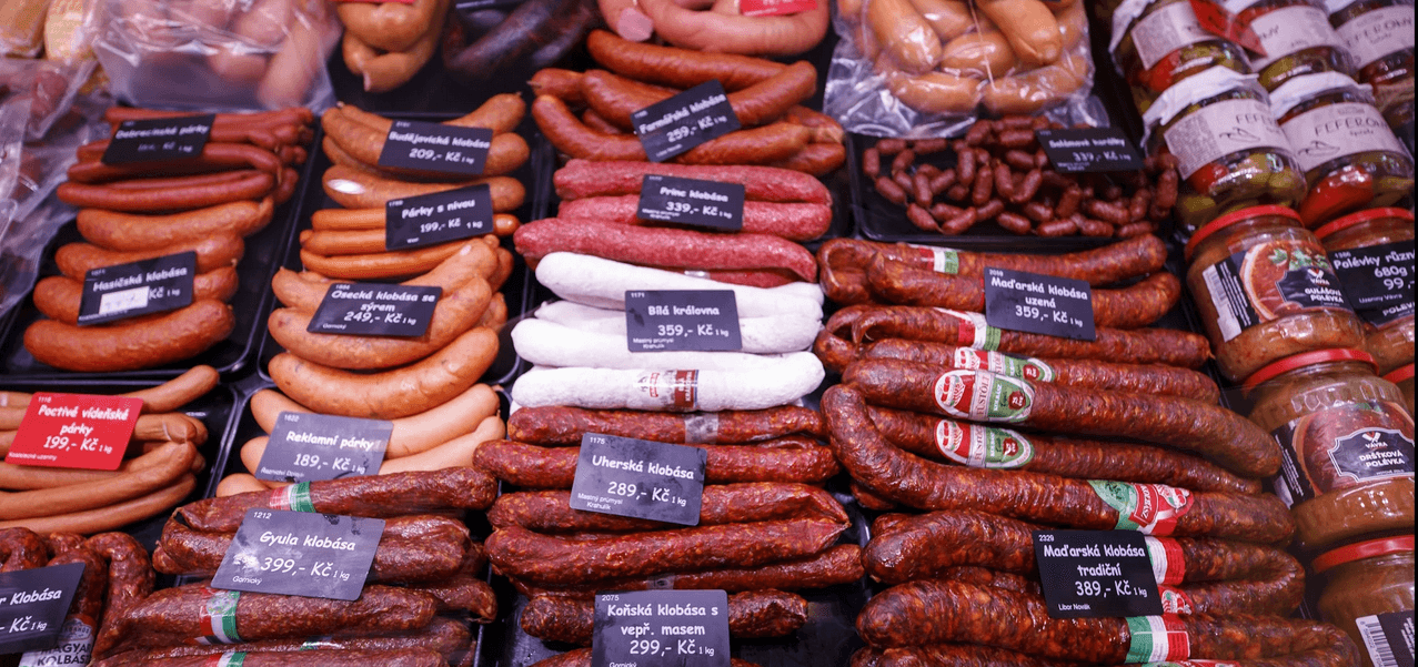 Otevřený voucher na nákup v budějckém řeznictví Dědouch