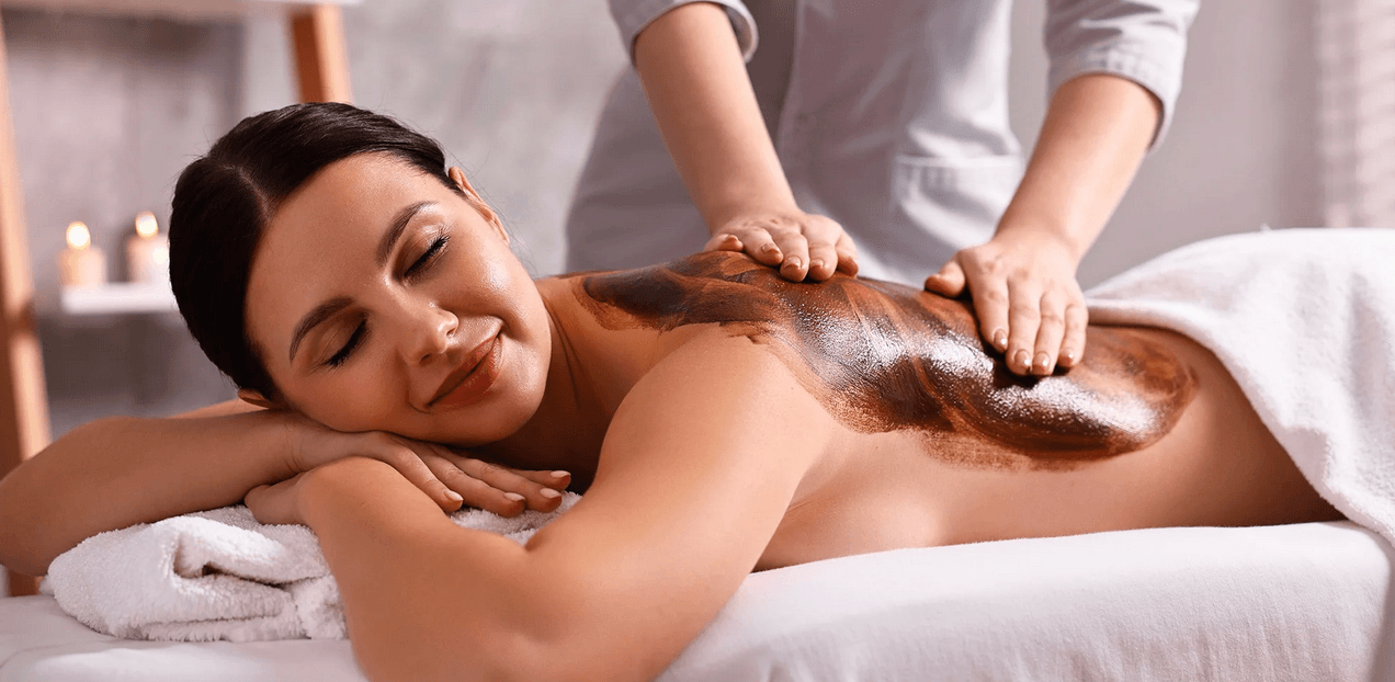 Čokoládová masáž se zábalem (90 min.) 