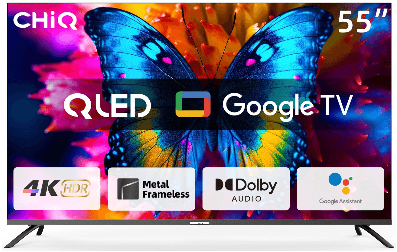 QLED Google TV, 139 cm, ChiQ