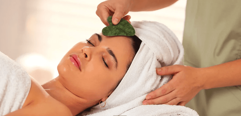 Obličejová masáž gua sha (60 minut) pro 1 osobu