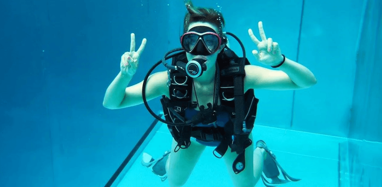 Ochutnávka potápění v potápěčské jámě pro 2 osoby