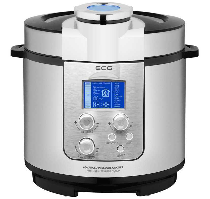 Multifunkční tlakový hrnec ECG, 6 l., 12 prg