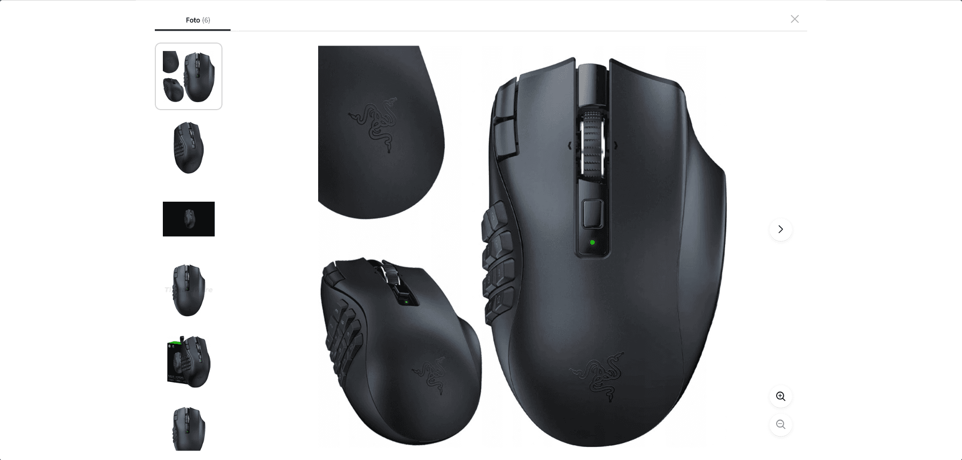 Herní BT myš Razer Naga V2 HyperSpeed