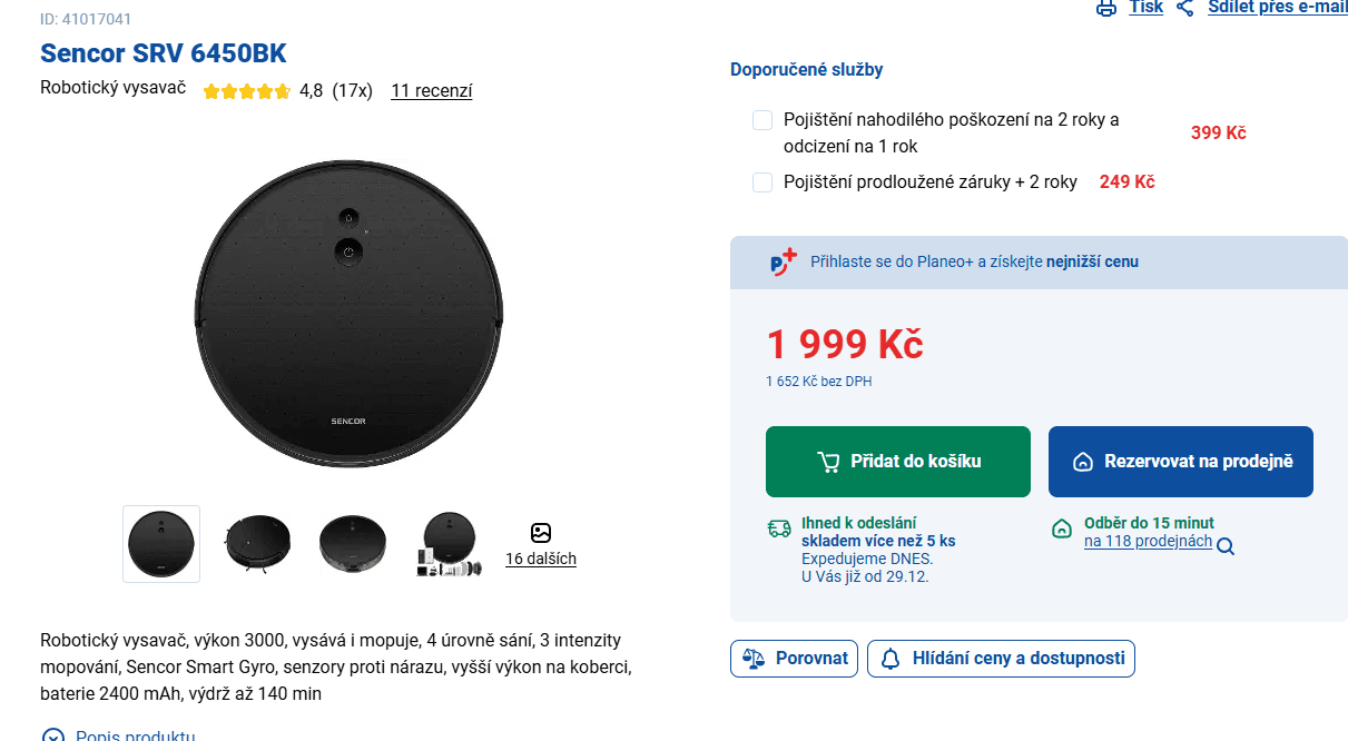 Robot / Mop / Sencor