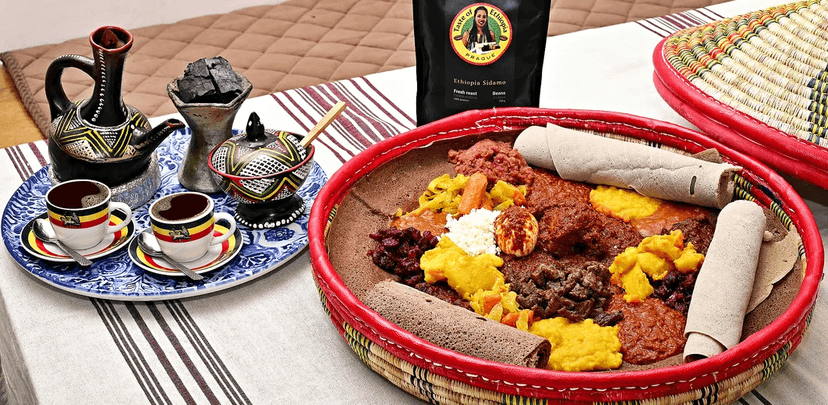 Na víkend do Afriky: etiopské degustační menu pro 1–2 každou sobotu 