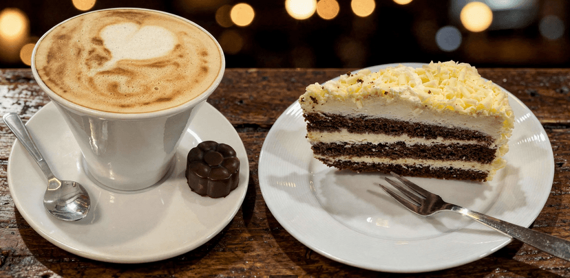 Dvě kávy dle výběru nebo perníčkové latté v kavárně v centru Loun 