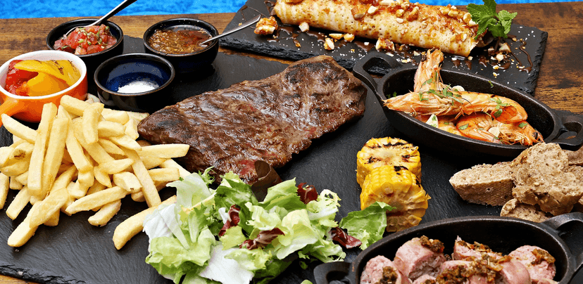 Autentický kulinářský zážitek plný grilu: argentinské asado menu s flank steakem, provoletou a vínem