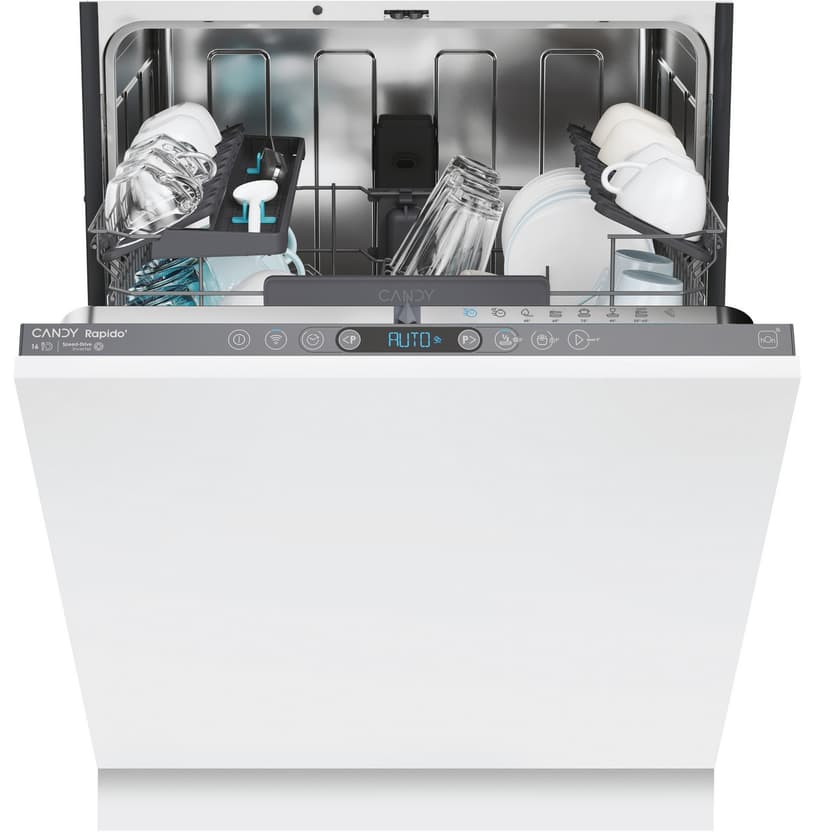 Vestavná myčka nádobí Candy 16 sad, Wifi