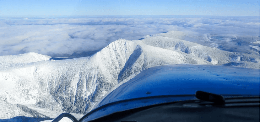 20min. vyhlídkový let v Cessně 172R nad Libercem a okolím pro 1 osobu