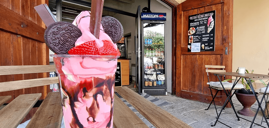 Velká točená zmrzlina dle aktuální nabídky (0,2 l) 