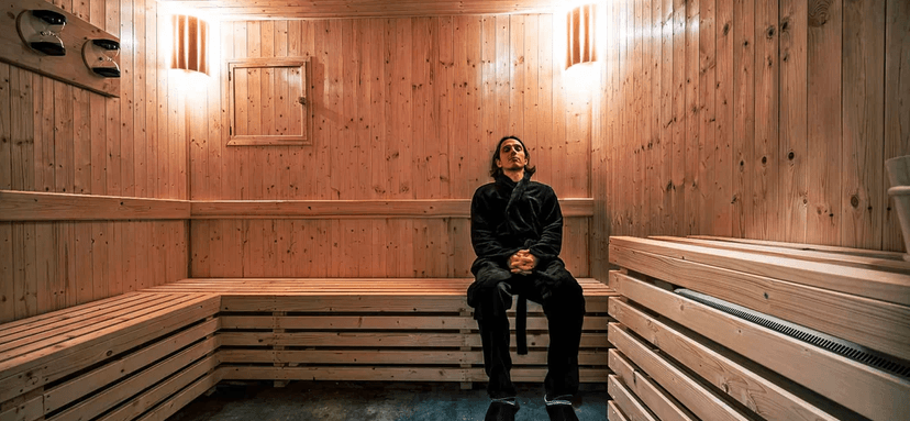 Rozluštěte horké stopy: hodinová úniková hra Sauna pro 2