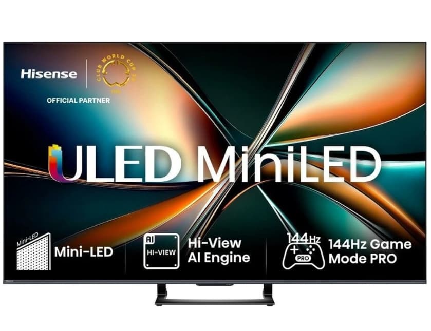 Mini LED 4K TV, Smart, 165 cm, Atmos, Hisense