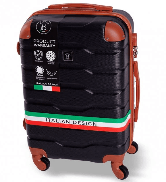 Skořepinový kufr Bertoo, 56x37 cm, 4 kolečka