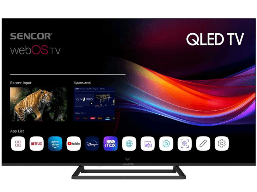 Full HD QLED Smart TV, 109 cm, Sencor