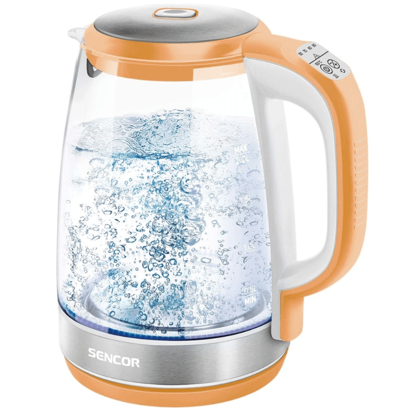 Rychlovarná konvice Sencor 2 l., teploty