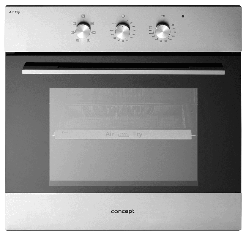 Vestavná trouba Concept 56l., gril, AirFry